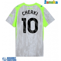 Manchester City Rayan Cherki #10 Rezervni Dres za Ženska 2025-26 Kratak Rukav